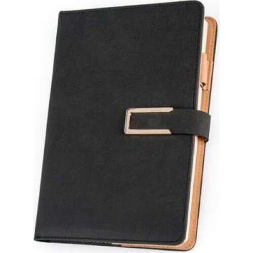 Business notebook stationery a5 book diary simple leather buckle notepad