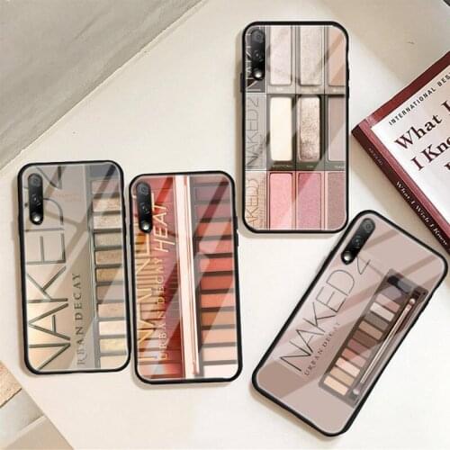 Make Up Eye Shadow Box Phone Case For Huawei P9 10 20pro 30lite Mate 9 10lite 20pro Honor 7A 8X 9 Nova3i 5ipro Tempered Glass