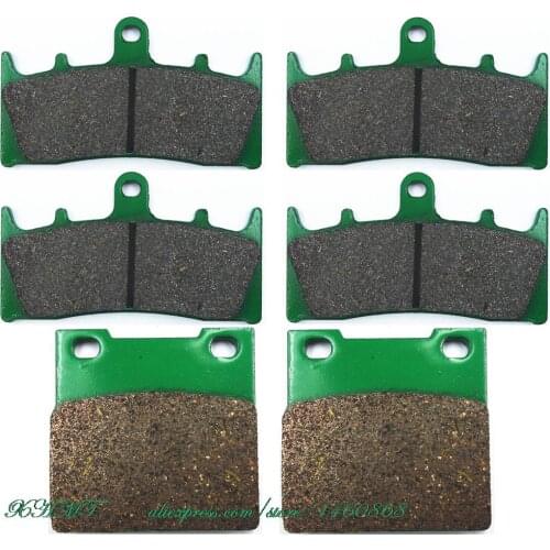For KAWASAKI 750 ZX-7 R NINJA Racing Applications 1996 - 2003 Disc Brake Pads Pill Front Rear 2002 2001 2000 1999 1998 1997 ZX7R