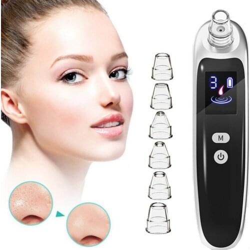 Electric Blackhead Remover Nose Face Blackhead Acne Vacuum Cleaner Pore Skin Care Tools Deep Cleansing Suction Machine