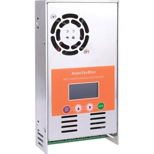MPPT 60A LCD Display Solar Charge Controller 12V 24V 36V 48V Auto Solar Panel Battery Charge Regulator for Max 190V DC Input