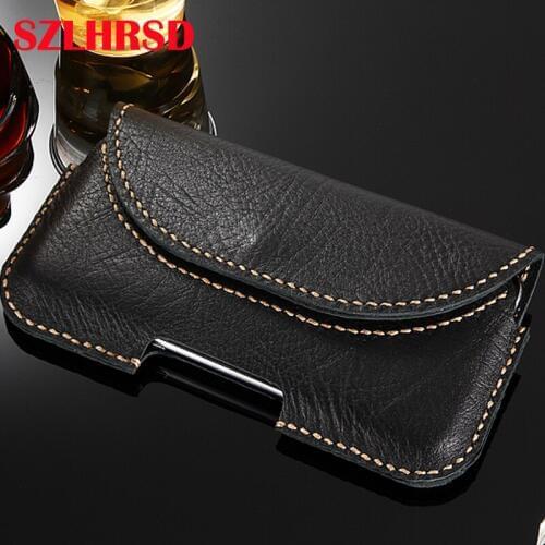 Xgody S10 Plus High quality Handmade 100% Genuine Leather Mens Waist Outdoor Bag Xgody XR Case Xgody Mate RS D11 S12 D28 Cover