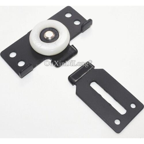 Brand New 4Sets Sliding Door Rollers Pulleys Wheels Runners for Cupboard Cabinet Door Moving Wheels Smoothly&Mute Door Rollers