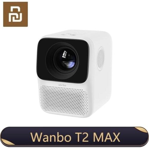 Xiaomi Wanbo T2 Free LCD Projector LED Support 1080P Vertical Keystone Correction Portable Mini Home Theater Projecteur