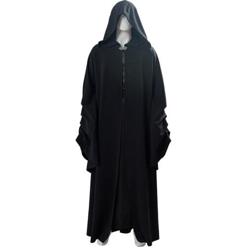 Skywalker Darth Sidious Sheev Palpatine Cosplay Costume Uniform Robe Halloween Wizard Fancy Suit