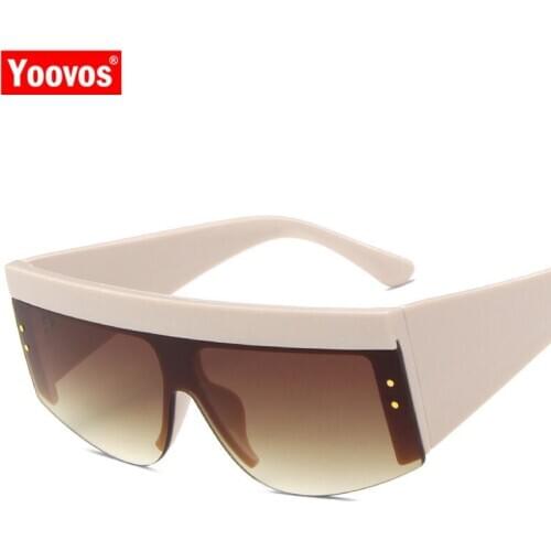 Yoovos Retro Sunglasses Women Oversized Sun Glasses For Women Luxury Brand Sunglasses Vintage Women Sunglasses Big Frame Glasses