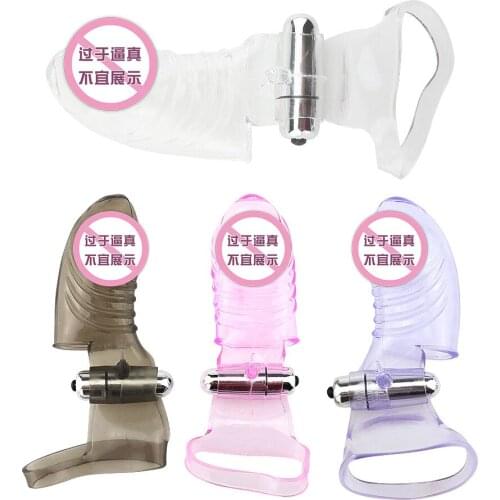 Adult Products Finger Vibrating Sleeve Female Masturbation Vibrating Massager Sex Toys Sex Toy for Women Vibrating Egg