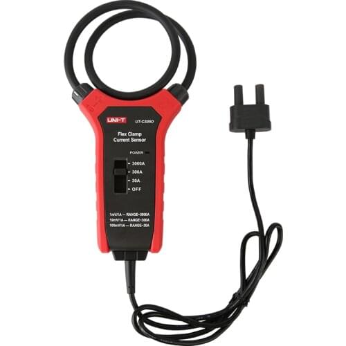 UNI-T UT-CS09D Flexible Current clamp high precision 3000A AC Flex Clamp Sensor drop proof UT206B/UT208B applicable