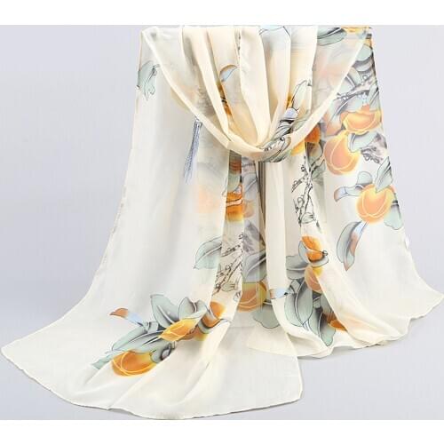 30# Chiffon Print Women Scarves Shawl Jacquard Cotton Parisian Stripe Shawl Soft Beach Towel Scarf Wraps Summer Light Scarf