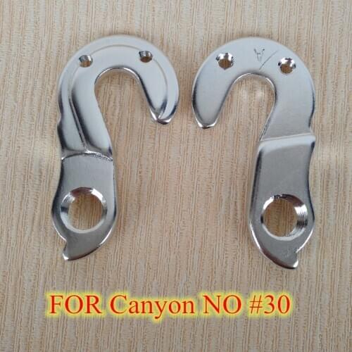 2pcs Bicycle gear rear derailleur hanger For Canyon #30 Diamondback Axis Hook Mongoose Raleigh AL Talus Ziva CURRIE MECH dropout