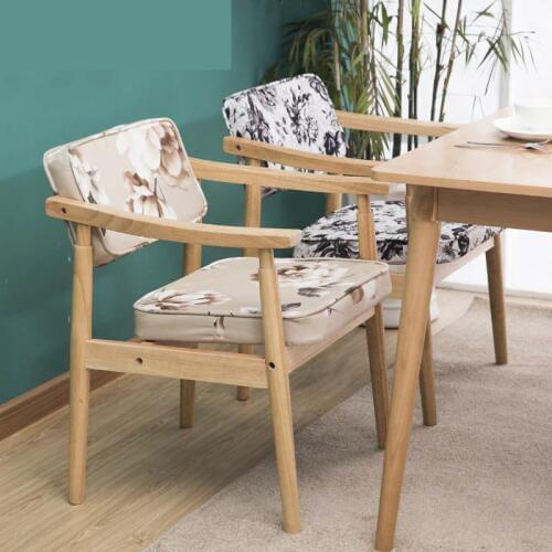 Airsnordic Dining Chair Solid Wood Armchair Home Desk Chair Simple Creative Backrest Cafe Retro Negotiation Study Yz