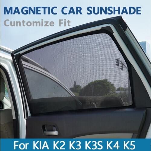 RKAC Car Special Curtain Window SunShades Mesh Shade Blind Original Custom For KIA K2 K3 K3S K4 K5 SPORTAGE/R CERATO Window Film