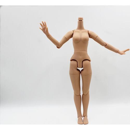 Azone body Blyth doll body 8.5 inch union doll tan skin, hand group, big breast joint body 30cm 1/6 doll