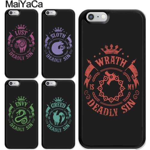 The Seven Deadly Sins Case For iPhone 12 Mini 11 Pro MAX X XR XS MAX SE 2020 6S 7 8 Plus 5s Cover
