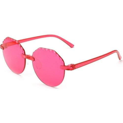 Rimless Sunglasses Children Goggles One Piece Gafas Kids Eye Sun Glasses Boys Shades Girls Oculos Eyewear