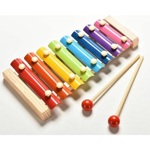 Baby Music Instrument Toy Wooden Xylophone Children Kids Musical Funny Toys For Baby Girls Educational Toys Gifts Baby Xylophone