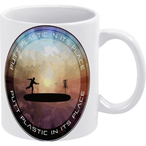 Disc Golf Mug Wholesale Cool Mug Porcelain Cappuccino Cups