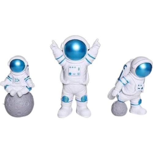 Nordic Astronaut Figurines Resin Model Mini Table Ornaments Living Room DIY Modern Home Decor Accessories