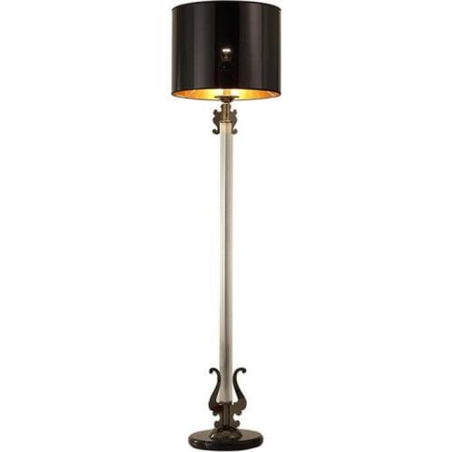 Classical floor lamp post-modern model bedroom European classical luxury living room minimalist designer floor lamp LED lamps