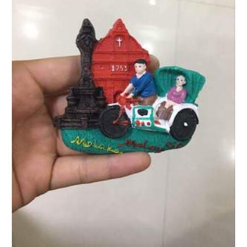 Malaysian manpower three rounds of travel cruise fridge magnet