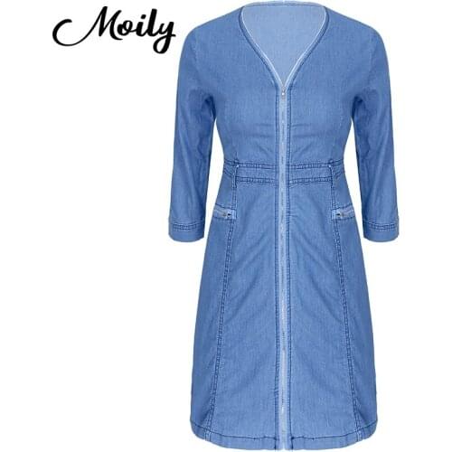 Moily Fashion Denim Dresses