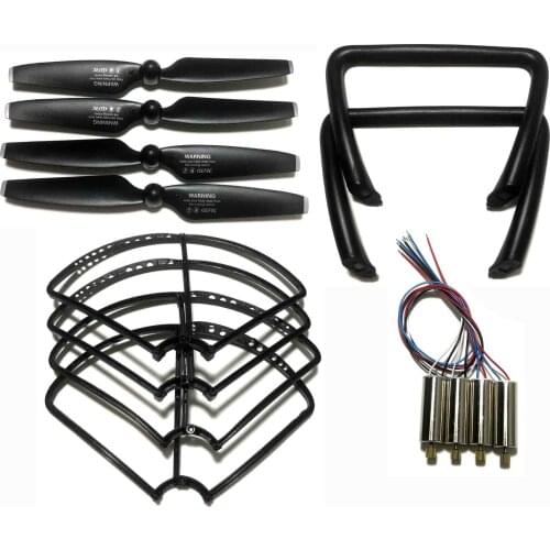 Engines Motors propeller blade landing gear Guard Accessories kit for 4DRC F5 GPS drone 4D-F5 WiFi FPV RC Quadrotor Spare Parts