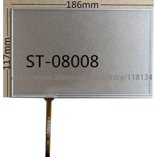 New 8'' inch ST-08008 touch screen car screen upgrade Mercedes-Benz car to install touch 186 * 117 Touch pad 186mm-117mm