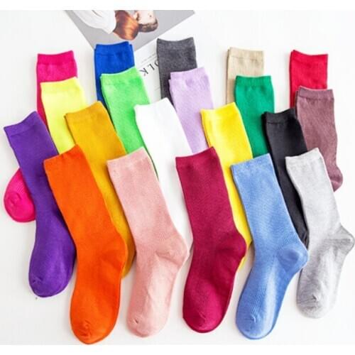 2020 New Arrival! Candy Color Sweety Lolita Socks Wholesale