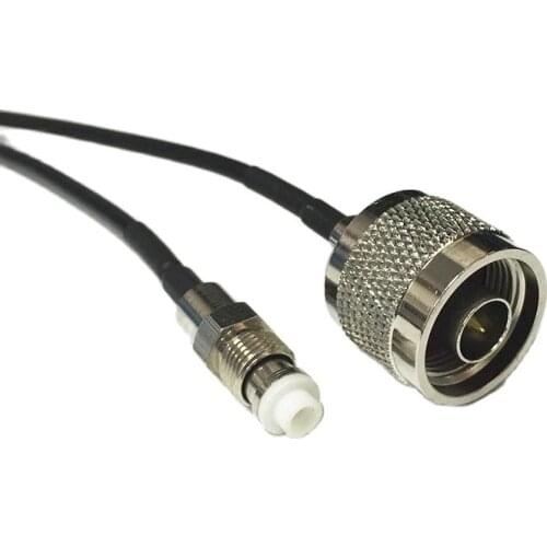 New N Male Plug Switch FME Female Jack RG174 pigtail Cable 20CM 8" Adapter Wholesale Fast Ship