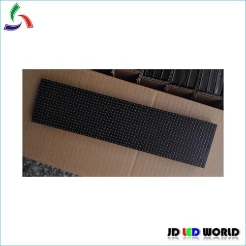 P4.75 SMD RG dual color indoor LED display modules 304*76MM 64*16dots(replace F3.75 dotmatrix LED module)