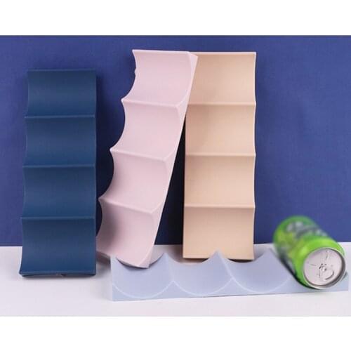 1PC Wine Rack Stackable Bottle Holder Countertop Wine Bottle Stand For Cabinet Refrigerator Decoration