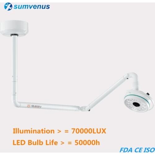 36W LED Ceiling Surgical Medical Examination Shadowless Lamp Cold Light Dental ENT Surgery Veterinary PET Tattoo KD-2012D-2