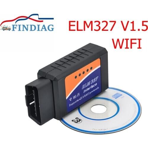 Super MINI ELM327 FW V1.5 Auto OBDII Car Code Interface Support IOS Android With Best Chip PIC18F25K80 Works Diesel/Gasoline