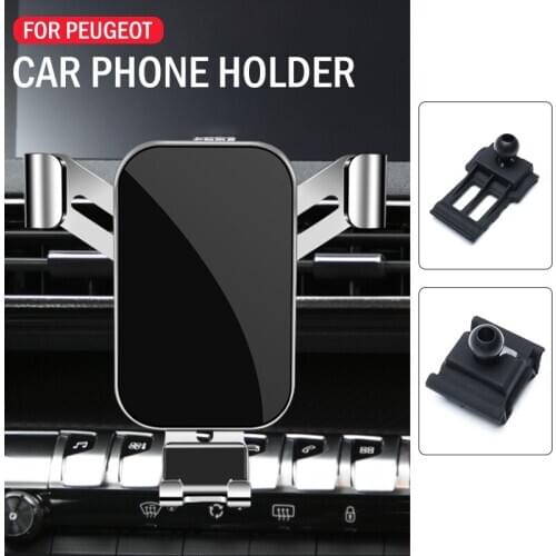 Car Mobile Phone Holder Special Air Vent Mounts GPS Stand Navigation Bracket For Peugeot 308 4008 5008 Car Accessories