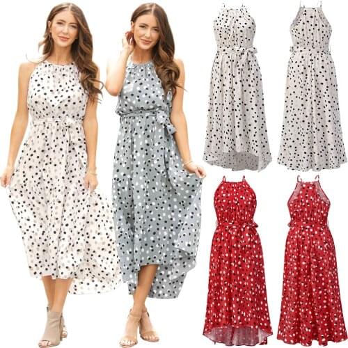 Future Time Summer Polka Dot Dresses