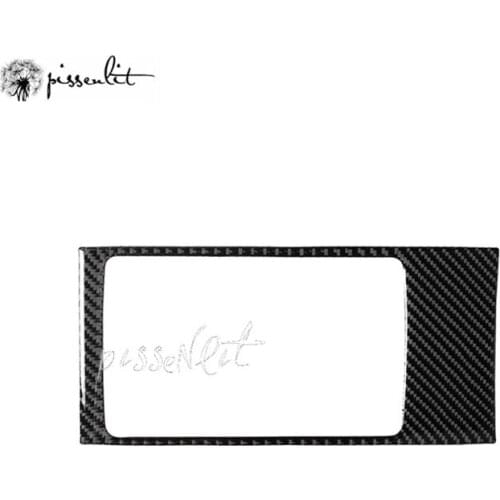 Interior Center Control Armrest Storage Box Panel Decal Cover Trim for Audi A3 13-17 Car Accesseories Carbon Fiber Stickers 5D