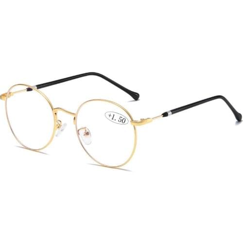 Small Size Men Women Round Pure Titanium Reading Myopia Glasses Fashion Full Rim Presbyopia Quality Eyewear for Men Women