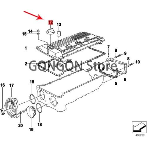 CAR fuel tank cap bm wE12 518 518i 520 M10 520 M20 520i M10 525 528 528i 530i 535i 315 316 Sealing cap Oil filler cap Auto parts