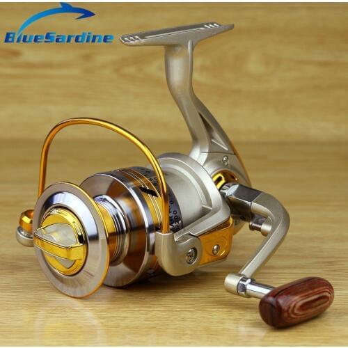 Metal Spool Spinning Reel Fish Salt Water Fishing Reel Carretilha Pesca Wheel 10Ball Bearing 5.5:1