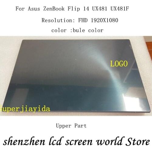 Replacement For Asus ZenBook Flip 14 UX481 UX481F Full LCD Assembly 14 Inch LCD Panel Touch Screen display