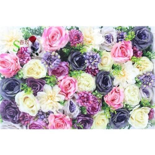 SPR NEW High quality 10pcs/lot wedding flower wall wedding occasion backdrop decorative artificial flower table centerpiece