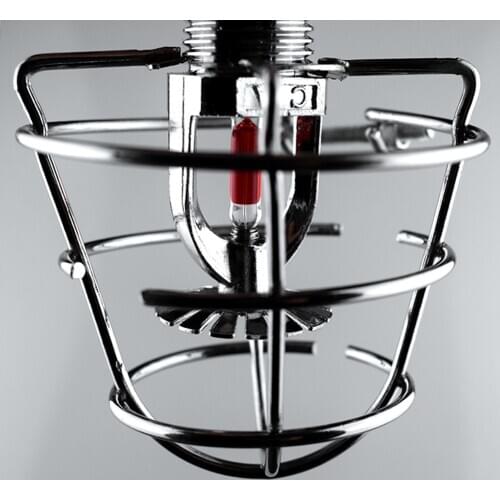 Universal Fire Sprinkler Head Heavy Duty Chrome Plated Guard Embedded Protective Cages Frames for Sprinkler Heads