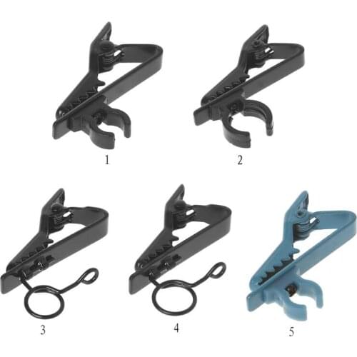 Universal Microphone Lapel Tie Clip Mini Clamp Portable Used For T-shirt Collar wholesales