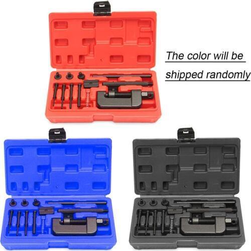 Bike Motorcycle Chain Breaker Splitter Link Riveter Riveting Repairing Tool Kit NJ88