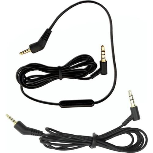 Auxiliary Cable Audio Cable For BOSE QC3 Headset Control Audio Frequency Connecting Both 3.5mm Head AUX Cable