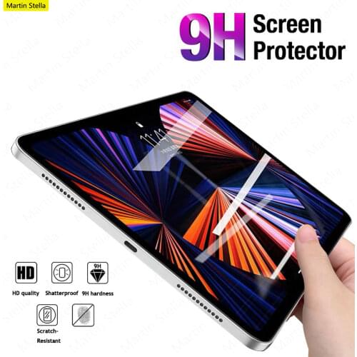 Tempered Glass For Ipad Pro 11 12.9 10.2 10.5 7 8 Th 2021 Screen Protector On Ipad Air 4 Accessories 1 2 Mini 5 4 3 Tablet Glass