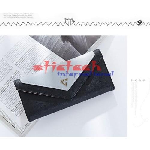 By dhl or ems 20pcs New Envelope Clutch Wallet For Women, PU Leather Hasp Fashion Design Wallet For Phone Money Bags Coin Purse