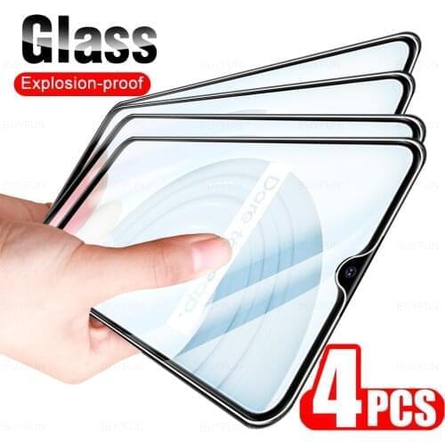 4PCS Safety Glass For Realme C21 C15 C12 C11 C3 C17 Protective Tempered Glass For OPPO 7 Pro 7Pro 7i RealmeC21 Screen Cover Film