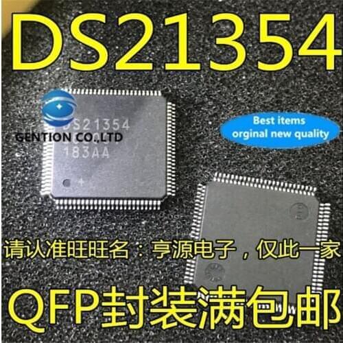 5Pcs DS21354L DS21354 QFP100 in stock 100% new and original
