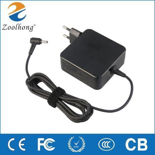 19V 3.42A 65w EU Plug Laptop AC Power Adapter Zenbook Charger for Asus UX32VD UX32A UX42 V451 U38D UX32V 4.0mm*1.35mm